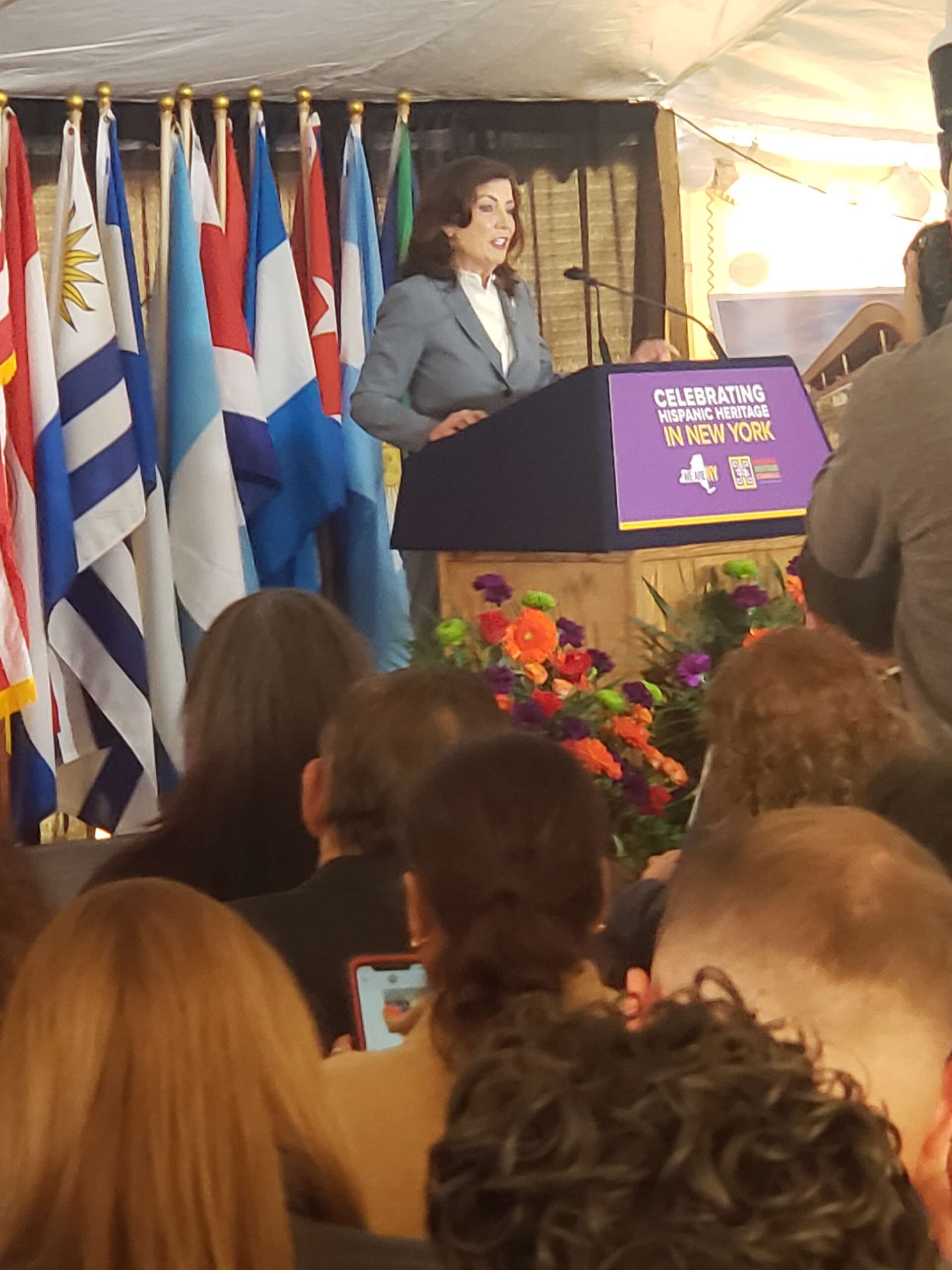 Governor Kathy Hochul celebrates the Hispanic Heritage Arts & Cultural Institute groundbreaking